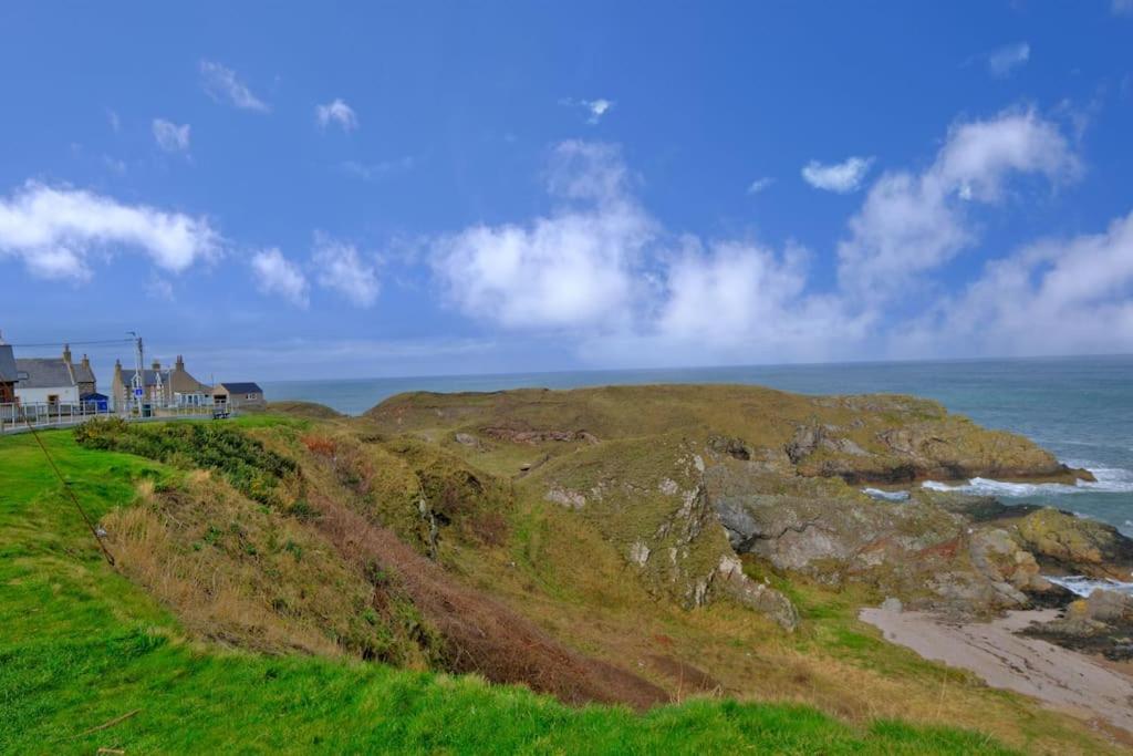 Cliff Top Cottage With Sea Views Portknockie Dış mekan fotoğraf