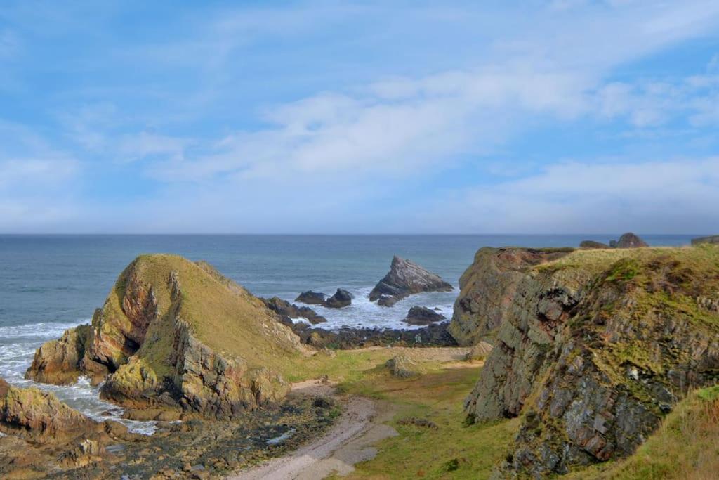 Cliff Top Cottage With Sea Views Portknockie Dış mekan fotoğraf