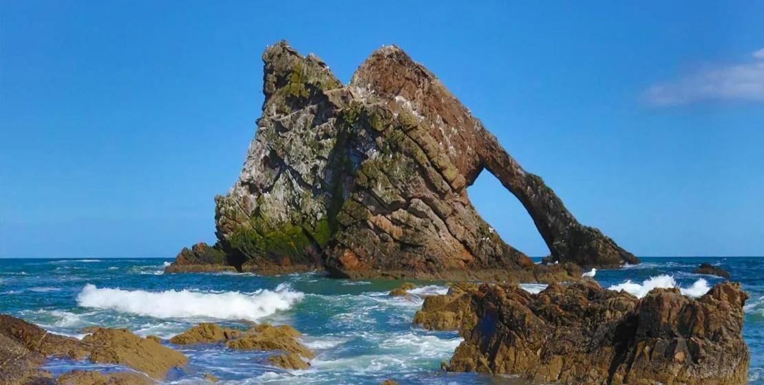 Cliff Top Cottage With Sea Views Portknockie Dış mekan fotoğraf
